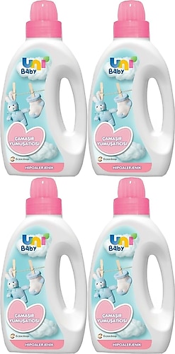 Uni Baby Hipoalerjenik Çamaşır Yumuşatıcısı 1500 ml 4 Adet