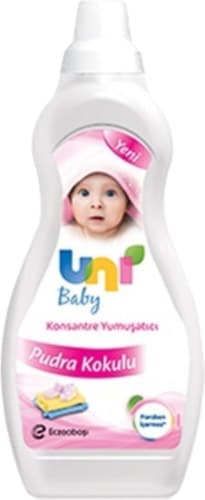 Uni Baby Konsantre Pudra Kokulu Çamaşır Yumuşatıcı 1200 ml
