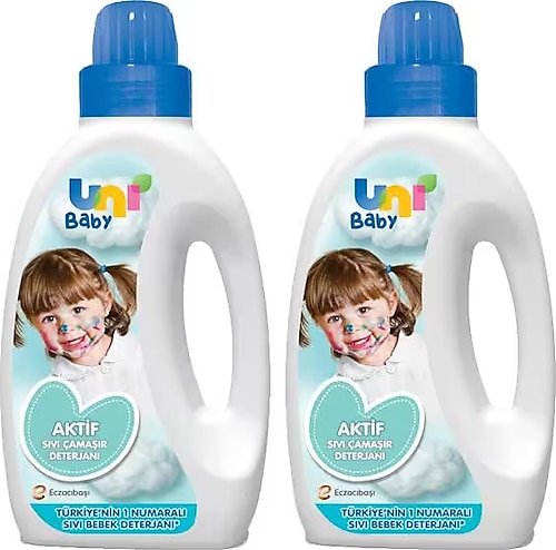 Uni Baby Sıvı Çamaşır Deterjanı 1500 ml 2 Adet