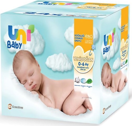 Uni Baby Yenidoğan 40 Yaprak 36'lı Paket Islak Mendil