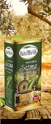 Vakıfbirlik Natural Soğuk Sıkım 5 lt Sızma Zeytinyağı