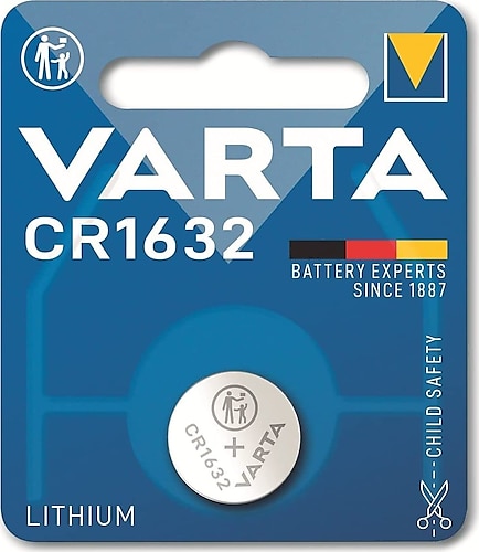Varta CR1632 3V Lityum Düğme Pil