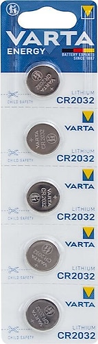Varta CR2032 3V 5'li Lityum Düğme Pil