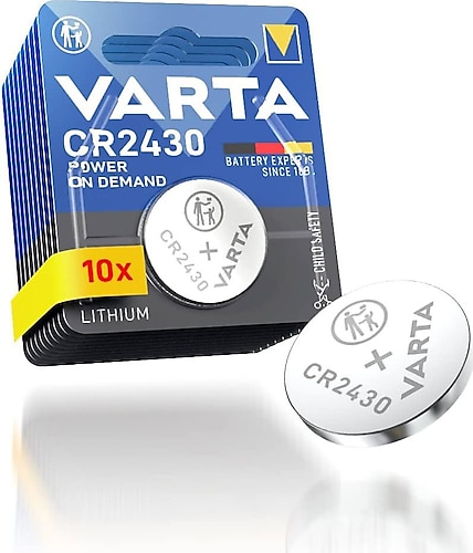 Varta CR2430 3V 10'lu Lityum Düğme Pil