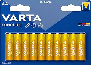 Varta Longlife Power 10'lu Alkalin AA Kalem Pil