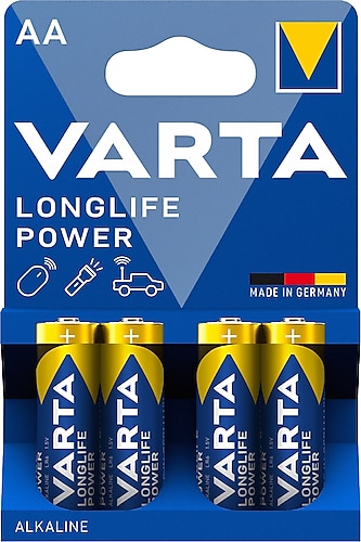 Varta Longlife Power 4'lü Alkalin AA Kalem Pil