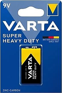 Varta Super Heavy Duty 9V Pil