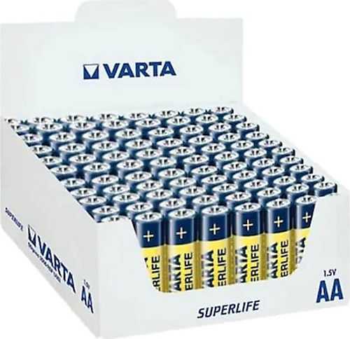 Varta Superlife 60'lı Çinko AA Kalem Pil
