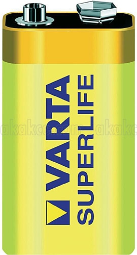Varta Superlife Çinko 9V Pil