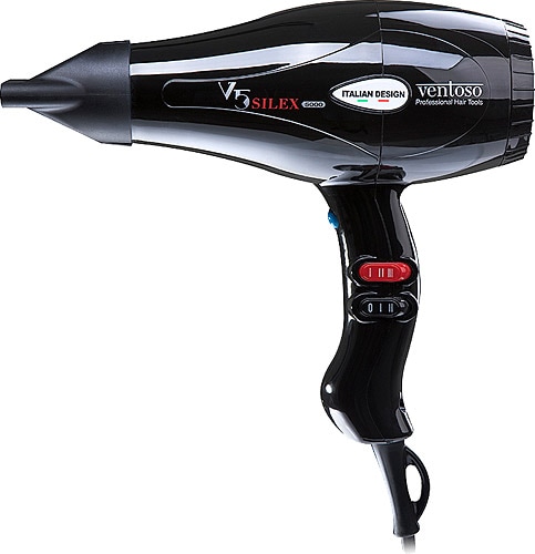 Ventoso V5 Silex5000 Profesyonel 2500 W Siyah Fön Makinası