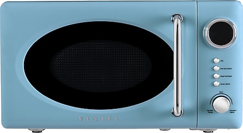 Vestel MD 20 YD Retro Düş Mavisi 20 lt Mikrodalga Fırın