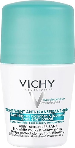 Vichy Anti-Transpirant Anti-Traces Blances & Jaunes İz Bırakmayan Roll-on 50 ml