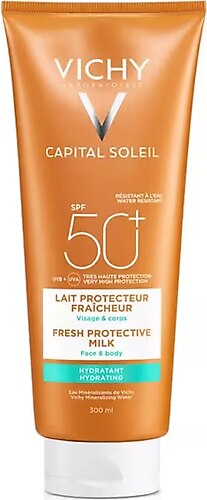 Vichy Capital Soleil 50+ Faktör Renksiz Güneş Koruyucu Krem 300 ml
