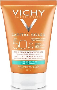 Vichy Capsol Dry Touch TT SPF50+ Güneş Kremi 50 ml