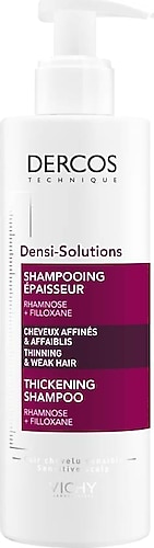 Vichy Densi-Solutions İnce Telli Saçlar için Dolgunlaştırıcı Şampuan 400 ml