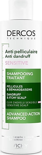 Vichy Dercos Anti-Dandruff Hassas Saç Derisi için Şampuan 200 ml