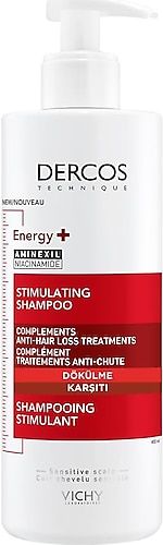Vichy Dercos Energy+ Saç Dökülmesine Karşı Şampuan 400 ml