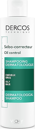 Vichy Dercos Oil Control Yağlı Saçlar için Şampuan 200 ml