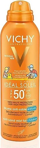 Vichy Ideal Soleil Spf50+ Çocuklar İçin Yüksek Korumalı Güneş Spreyi 200ml