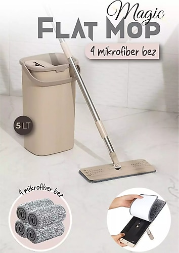 Vienev Magic Flat (Tablet) Temizlik Seti Set 4 Microfiber Bez