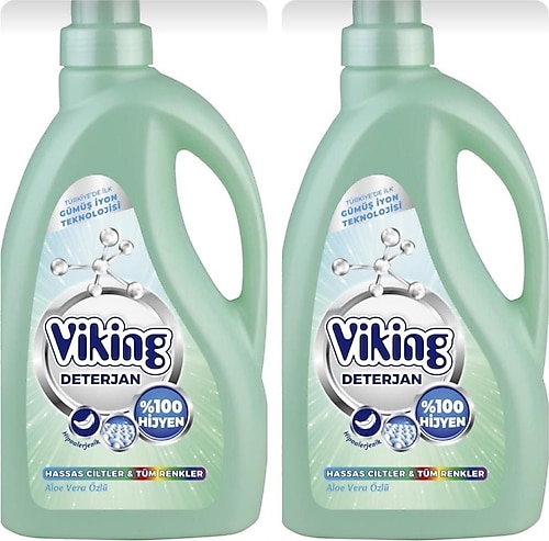 Viking Hassas Ciltler Sıvı Deterjan 2.7 lt 2'li
