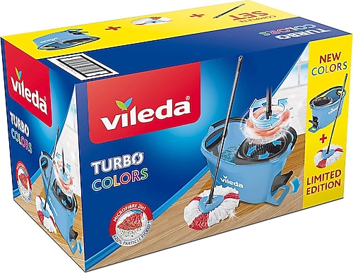 Vileda Turbo Colors 2in1 Temizlik Seti