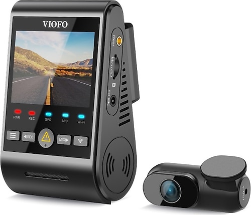 Viofo A229 Duo Wi-Fi GPS 140° 2K Ön + Arka Dual Araç Kamerası