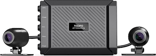 Viofo MT1 Wi-Fi GPS Su Geçirmez Full HD Ön-Arka Motosiklet Kamerası