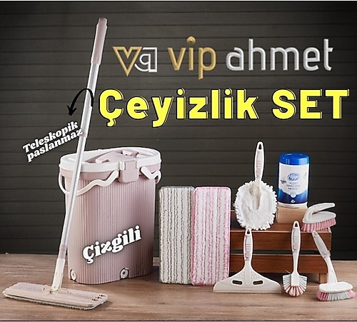 Vip Ahmet Vipset Çeyiz Temizlik Seti