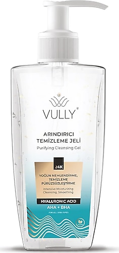 VULLY Arındırıcı Yüz Temizleme Jeli 200 ml-Renksiz Standart