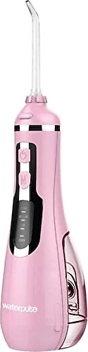 Waterpulse WP-V500-P Water Flosser Taşınabilir Şarjlı Masajlı Diş Protez Bakım ve Ağız Duşu Pembe