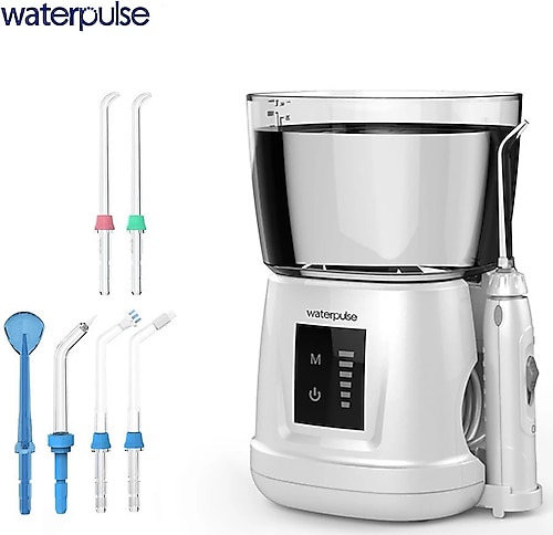 Waterpulse WP-V700Plus-W Water Flosser Profesyonel Masajlı 1000 ml Diş ve Protez Bakım ve Ağız Duşu