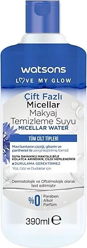 Watsons Çift Fazlı Micellar Su 390 ml