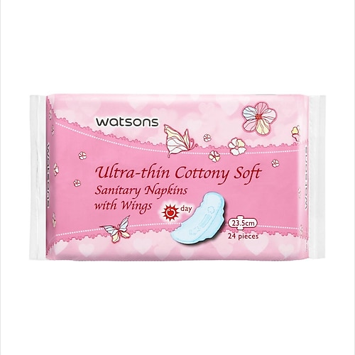 Watsons Cottony Soft Ultra Thin Normal 24'lü Hijyenik Ped