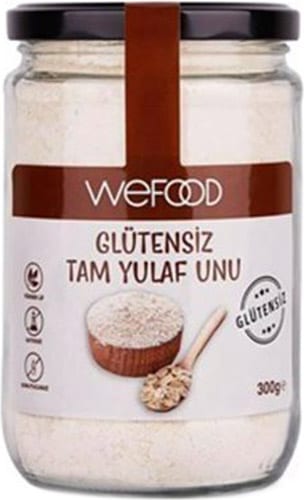 Wefood 300 gr Glutensiz Tam Yulaf Unu