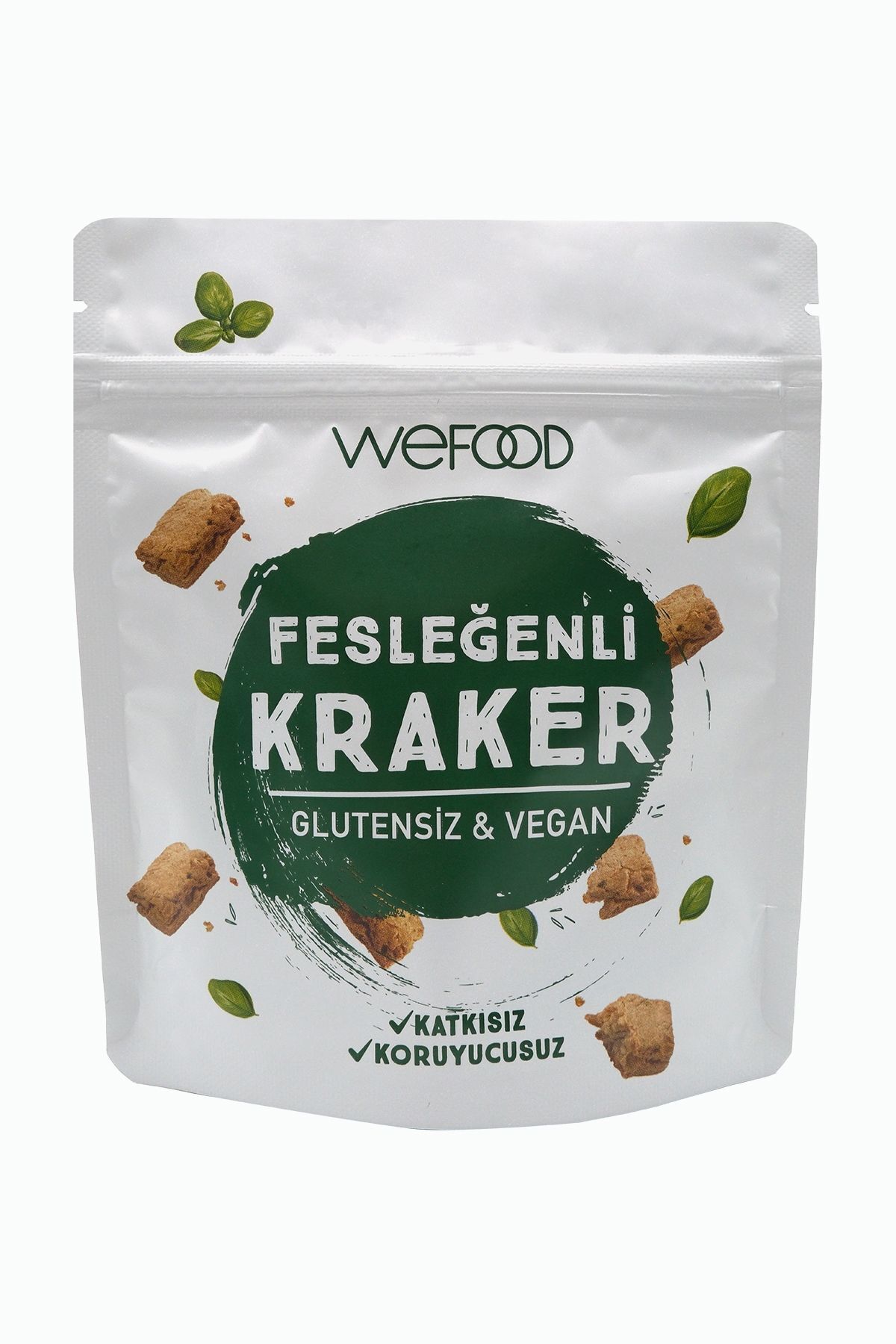 Wefood Fesleğenli Kraker 40 gr 2'li