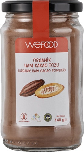Wefood Organik 140 gr Ham Kakao Tozu