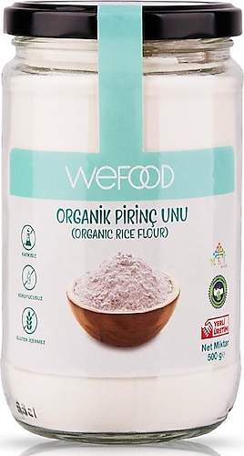 Wefood Organik Pirinç Unu 500 gr