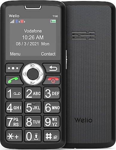 Welio WKey T100 Tuşlu Cep Telefonu