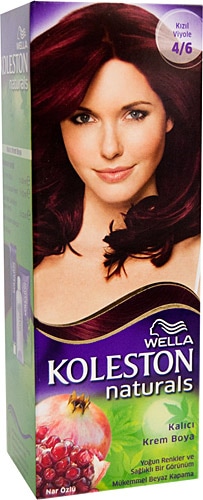 Wella Koleston Naturals 4/6 Kızıl Viyole Saç Boyası
