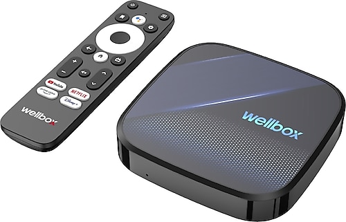 Wellbox Max Pro 16 GB 4K Android TV Box