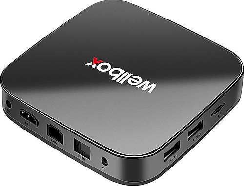 Wellbox Max2X 16 GB 4K Androıd Tv Box