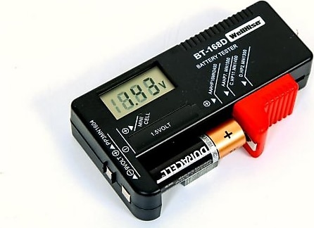 Wellhise BT-168D LCD Dijital Pil Test Cihazı