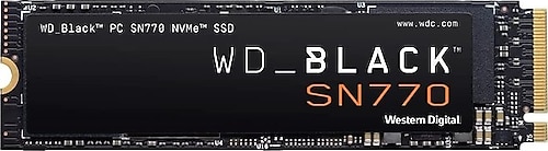Western Digital Black SN770 WDS100T3X0E PCI-Express 4.0 1 TB M.2 SSD