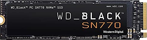 Western Digital Black SN770 WDS500G3X0E PCI-Express 4.0 500 GB M.2 SSD