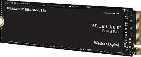 Western Digital Black SN850 WDS500G1X0E PCI-Express 4.0 500 GB M.2 SSD