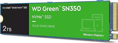 Western Digital Green SN350 WDS200T3G0C PCI-Express 3.0 2 TB M.2 SSD