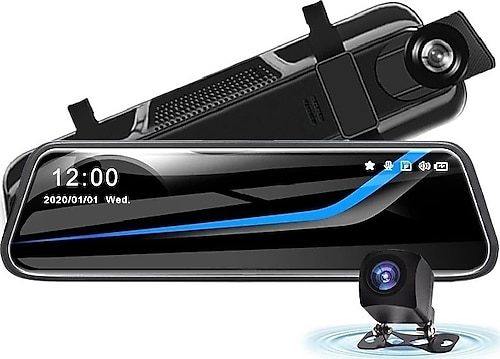 Wevolt MB-500 10" 2,5d Class Dokunmantik Hıgh Tech Ekran Araç Içi Çift Kamera Gece Görüşlü. Araç Kamera.