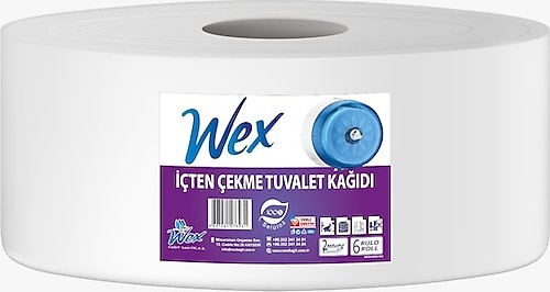Wex İçten Çekmeli 12'li Tuvalet Kağıdı