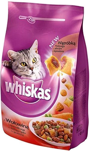Whiskas Biftekli ve Sebzeli 14 kg Yetişkin Kuru Kedi Maması